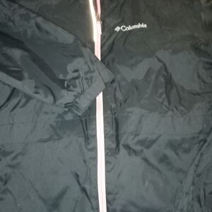 Columbia Black and Pink Outdoor Jacket
